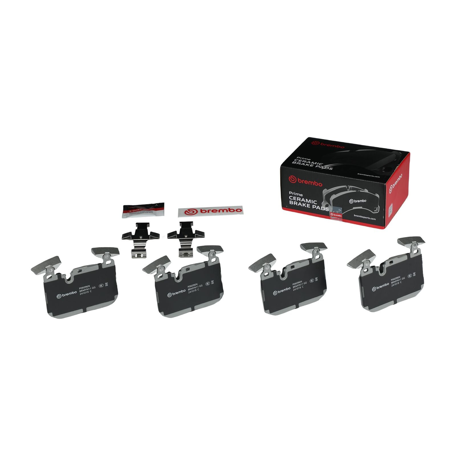 PRIME Ceramic Front Disc Brake Pad Set - P06096N_03