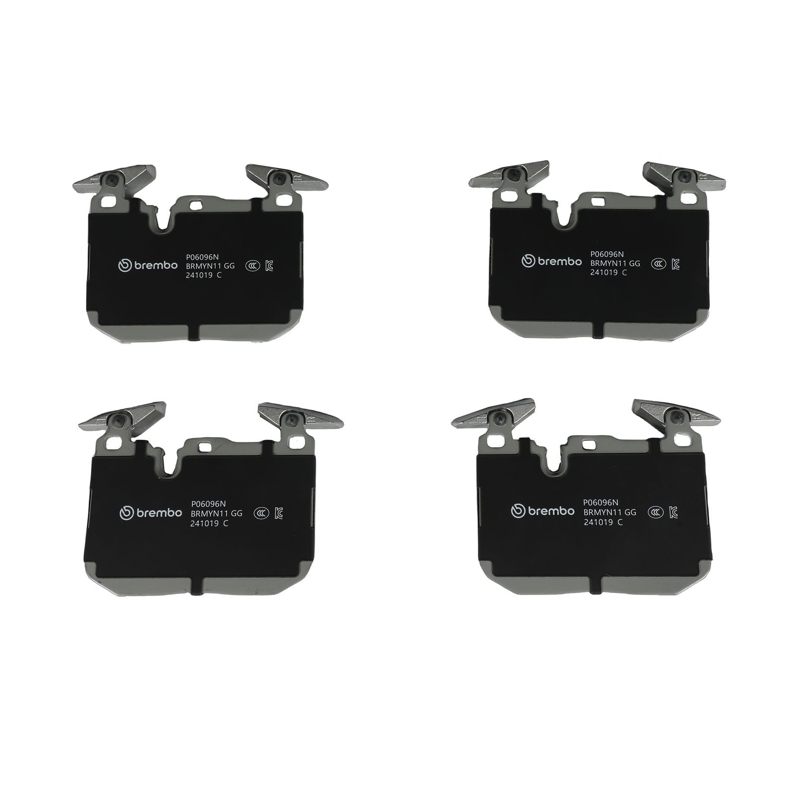 PRIME Ceramic Front Disc Brake Pad Set - P06096N_04