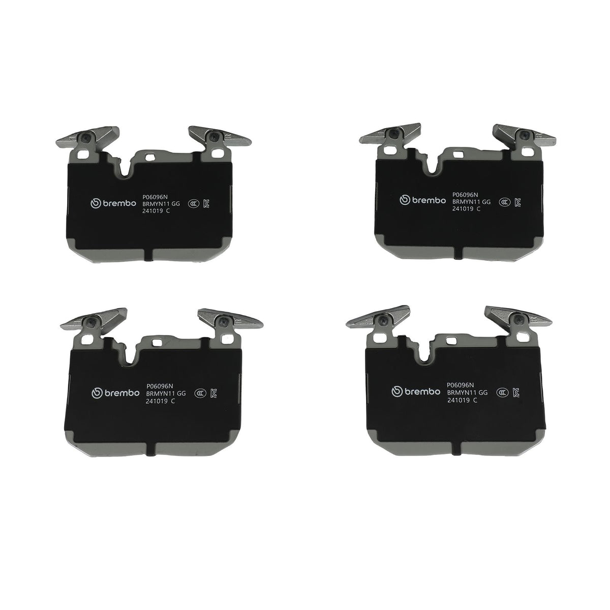 PRIME Ceramic Front Disc Brake Pad Set - P06096N_04
