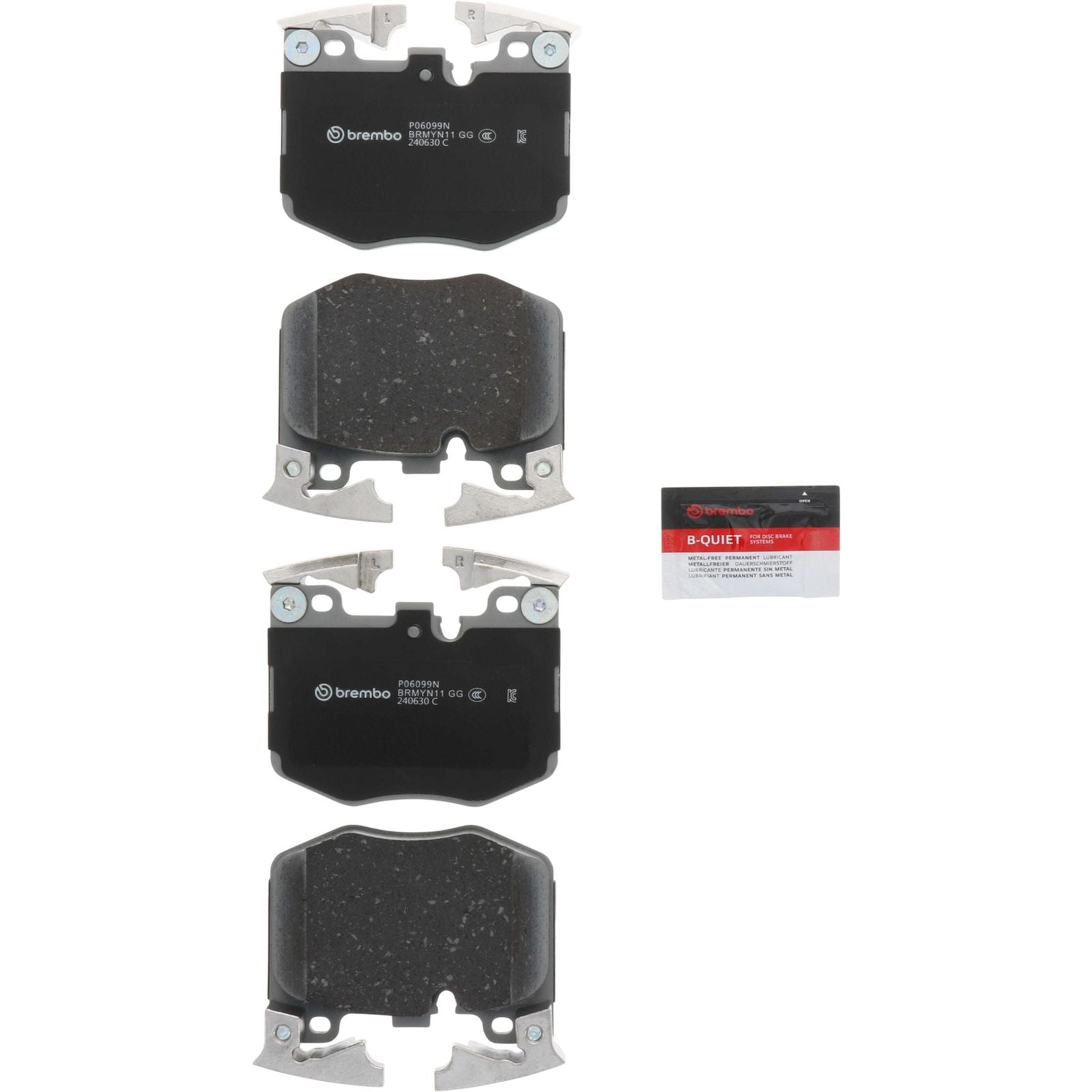 PRIME Ceramic Front Disc Brake Pad Set - P06099N_05