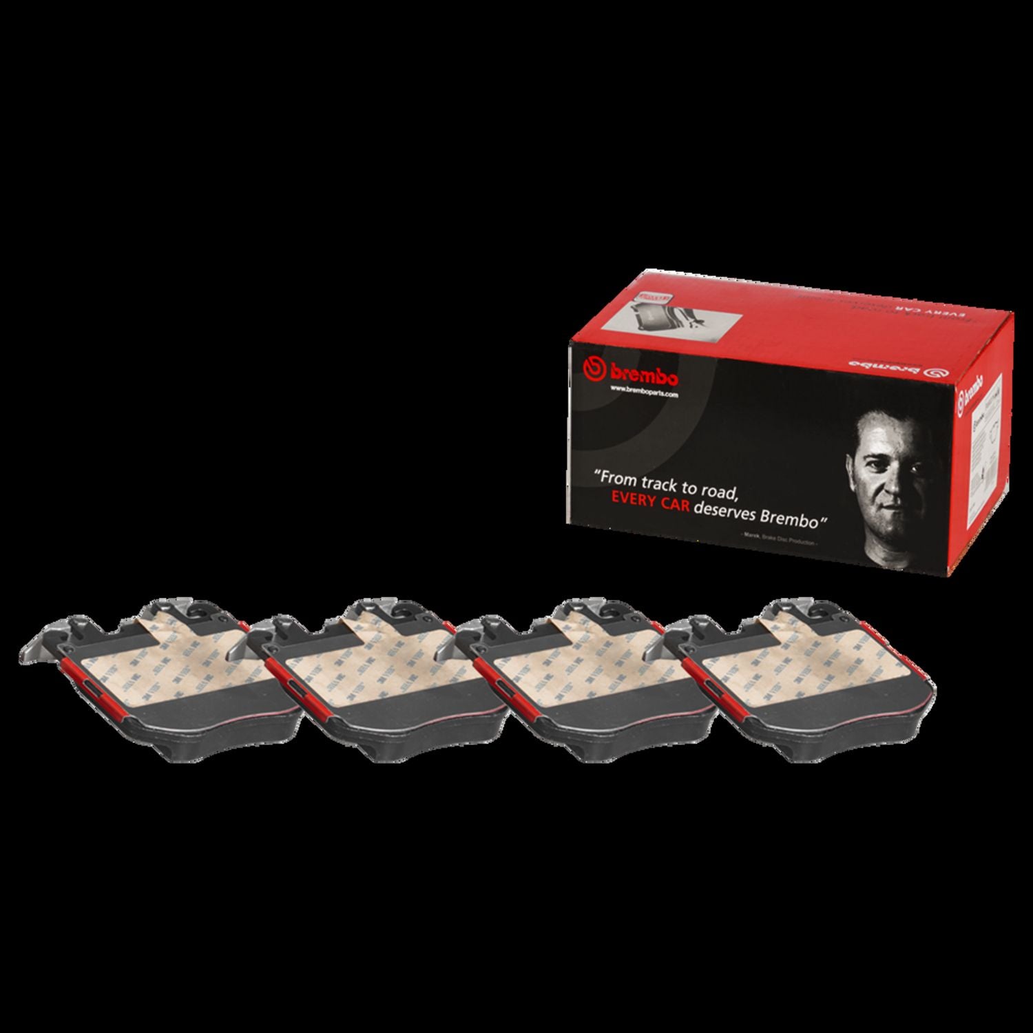 PRIME Ceramic Front Disc Brake Pad Set - P06106N_01