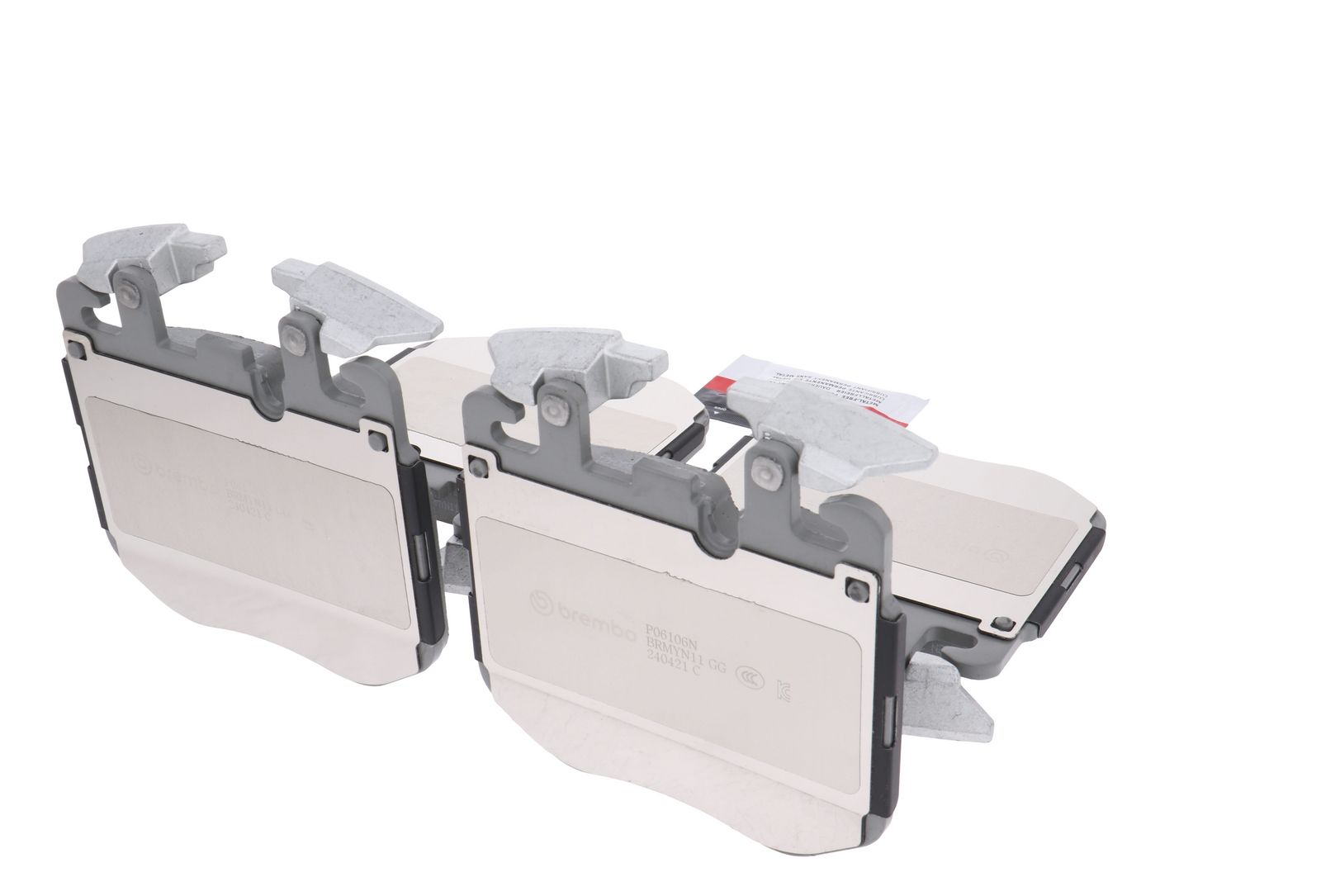 PRIME Ceramic Front Disc Brake Pad Set - P06106N_21