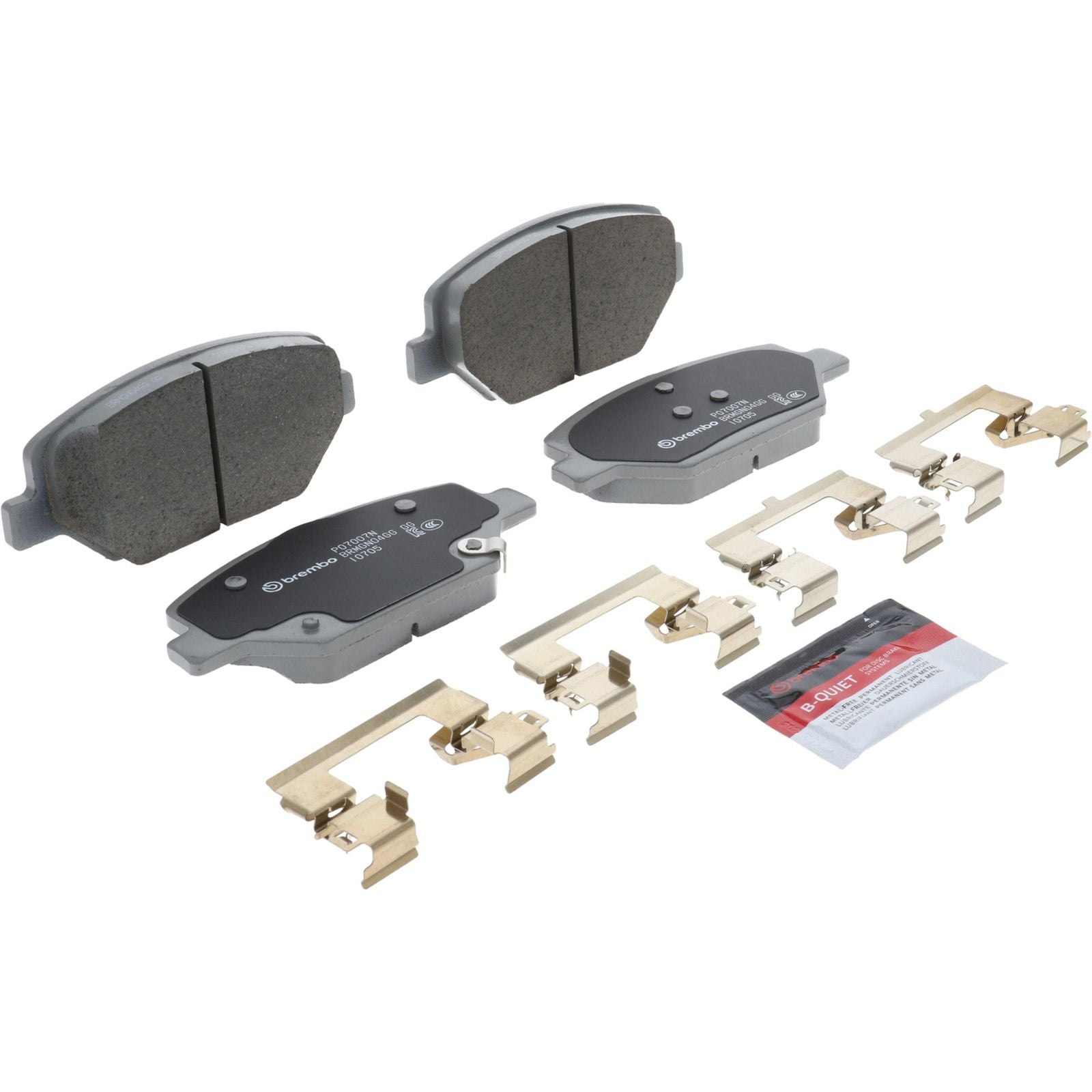 PRIME Ceramic Front Disc Brake Pad Set - P07007N_02