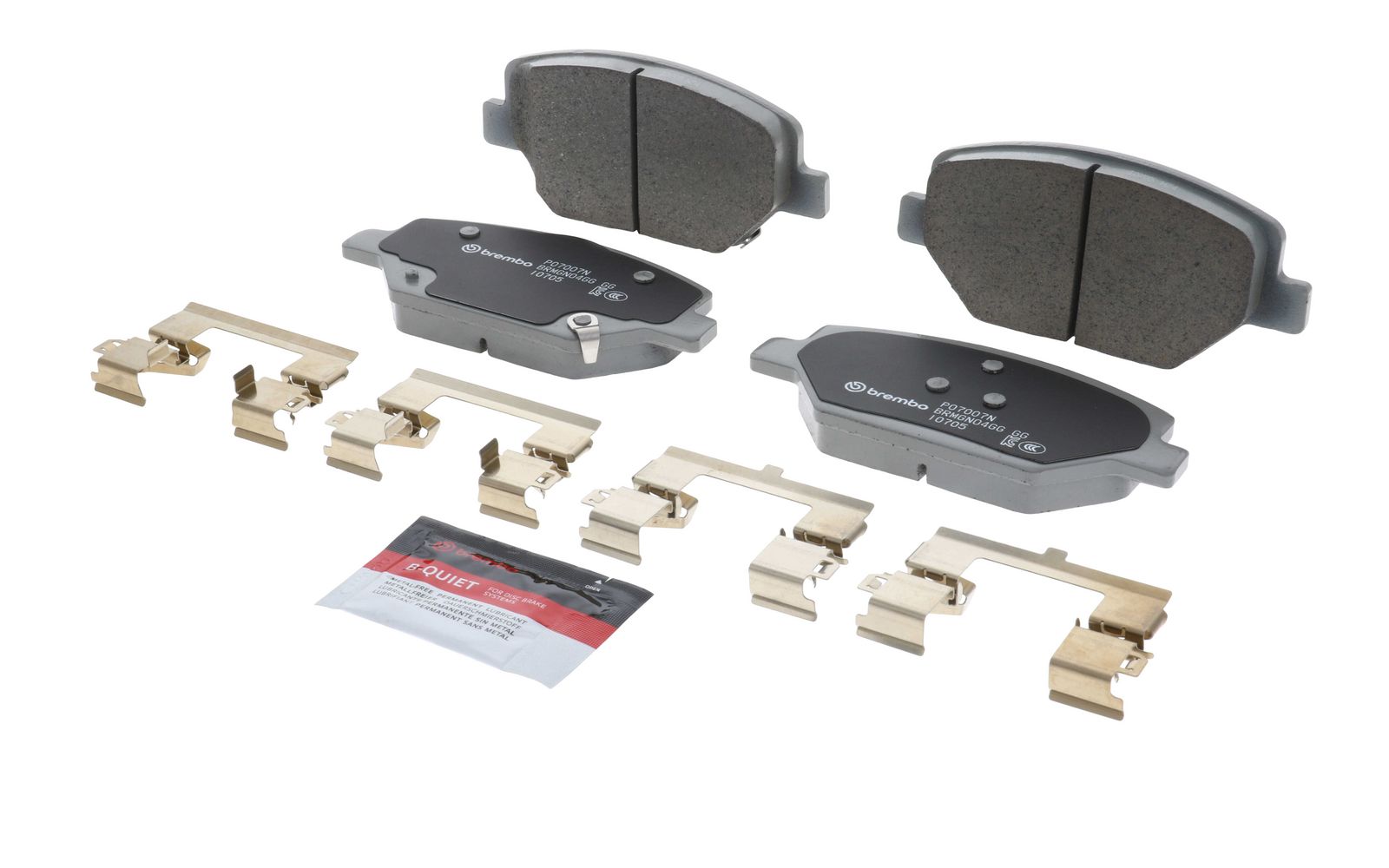 PRIME Ceramic Front Disc Brake Pad Set - P07007N_05