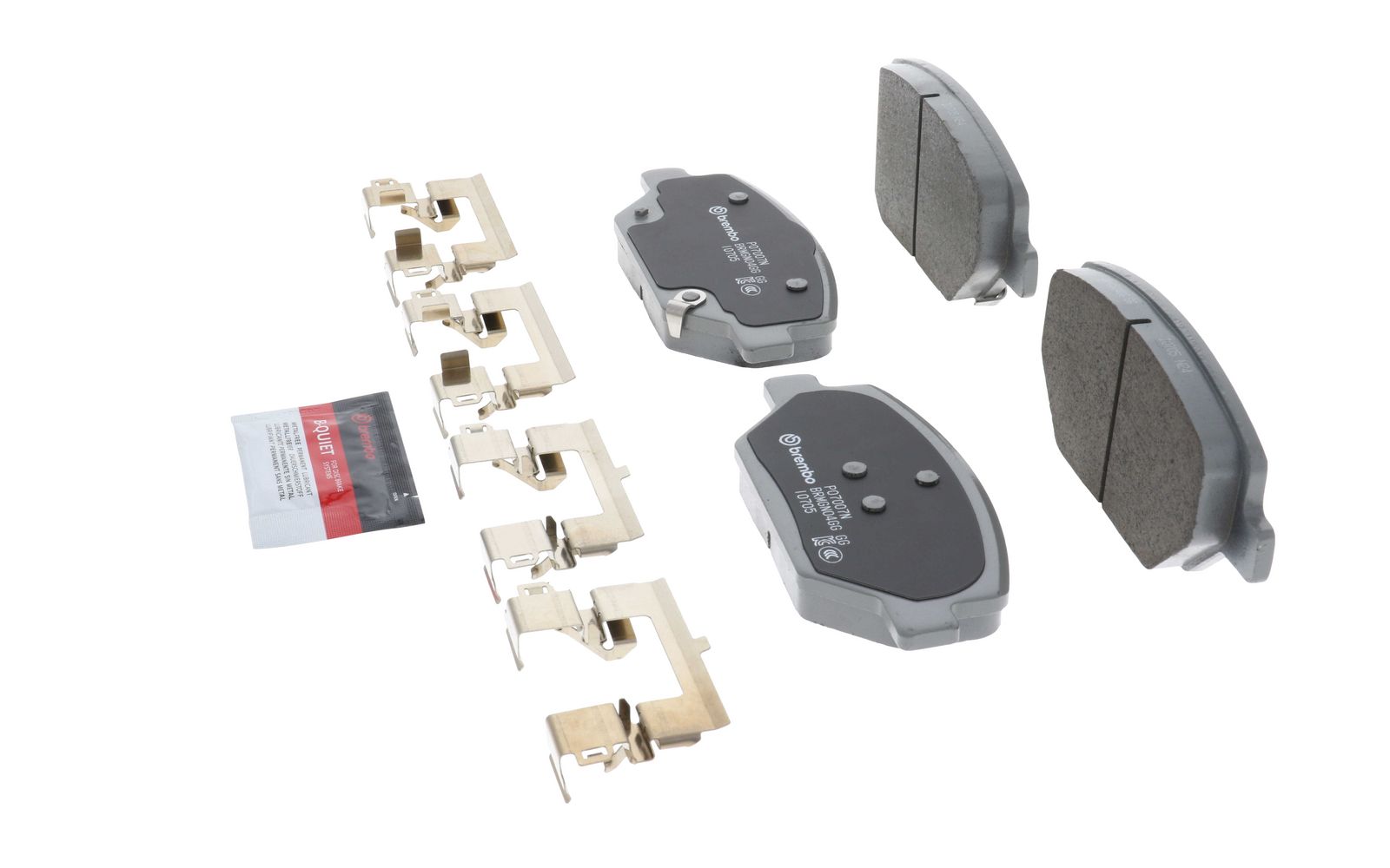 PRIME Ceramic Front Disc Brake Pad Set - P07007N_08