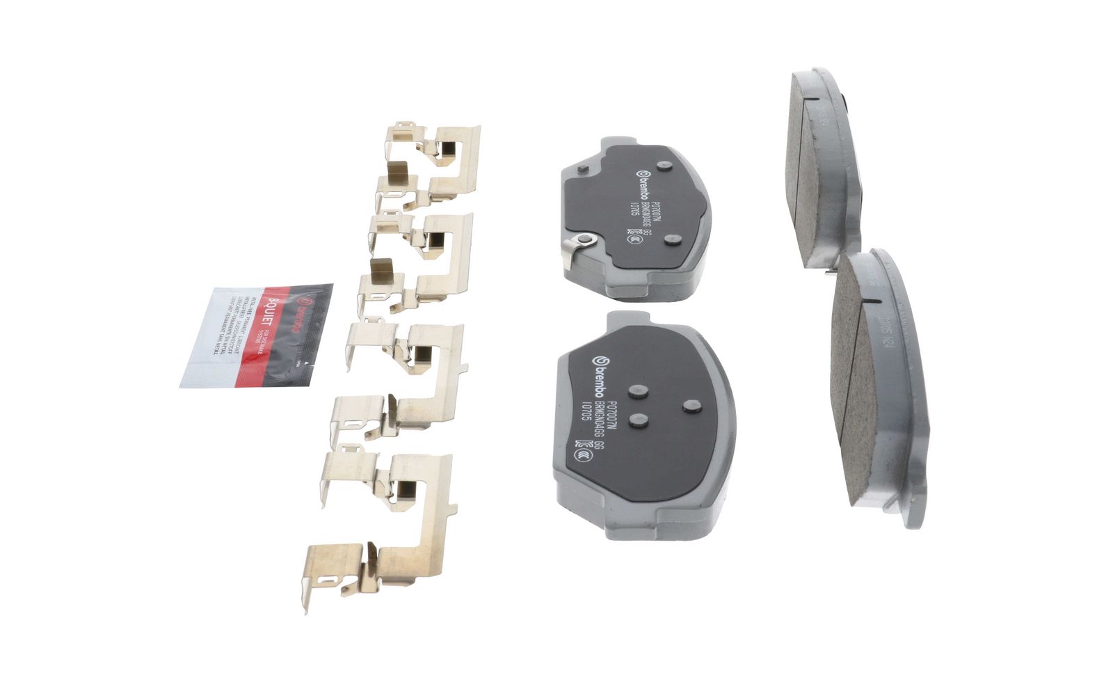 PRIME Ceramic Front Disc Brake Pad Set - P07007N_09