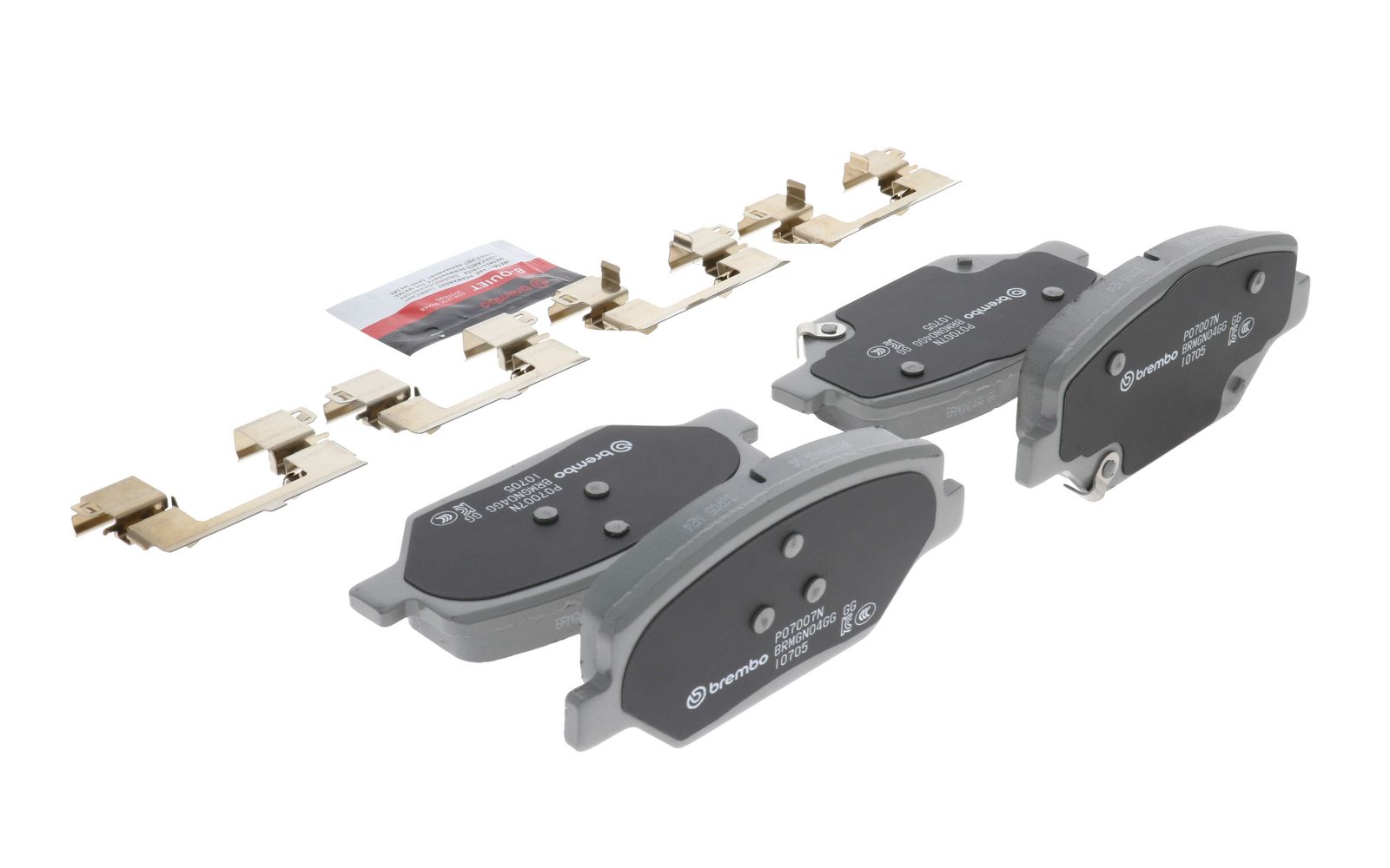 PRIME Ceramic Front Disc Brake Pad Set - P07007N_12
