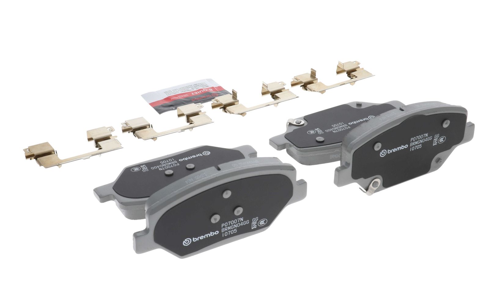 PRIME Ceramic Front Disc Brake Pad Set - P07007N_13