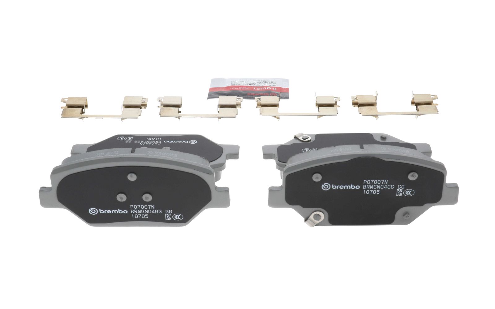 PRIME Ceramic Front Disc Brake Pad Set - P07007N_15