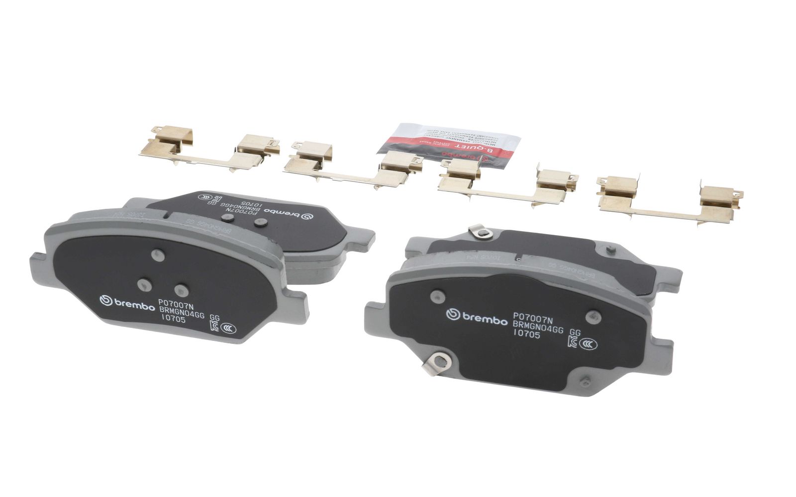 PRIME Ceramic Front Disc Brake Pad Set - P07007N_16