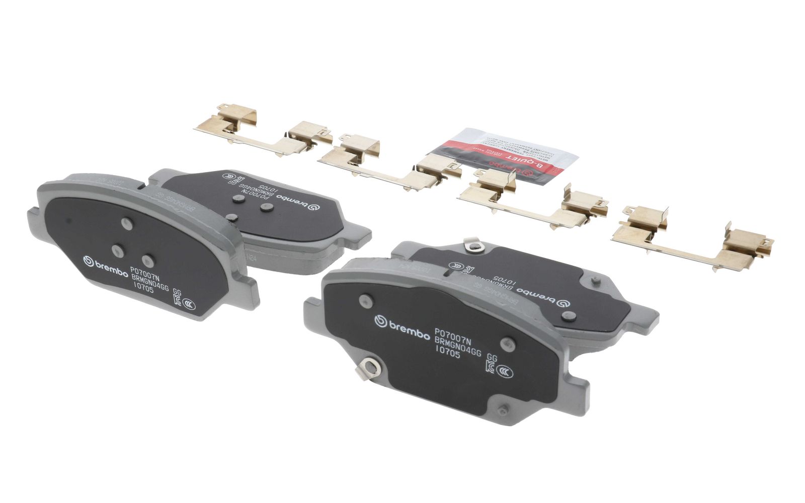 PRIME Ceramic Front Disc Brake Pad Set - P07007N_17