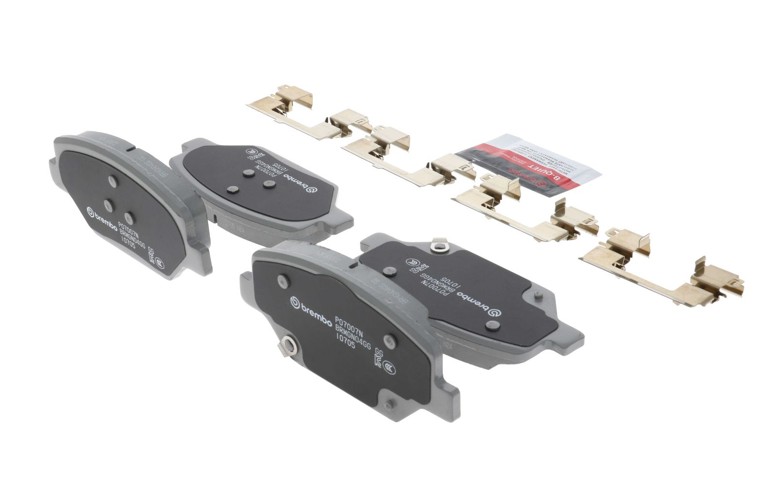 PRIME Ceramic Front Disc Brake Pad Set - P07007N_18