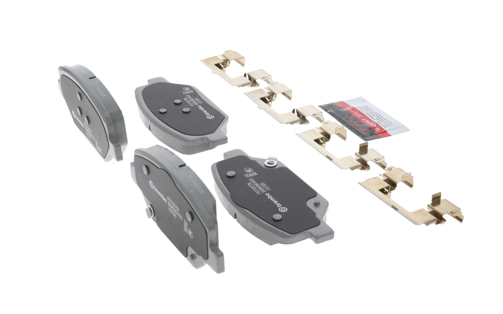 PRIME Ceramic Front Disc Brake Pad Set - P07007N_19
