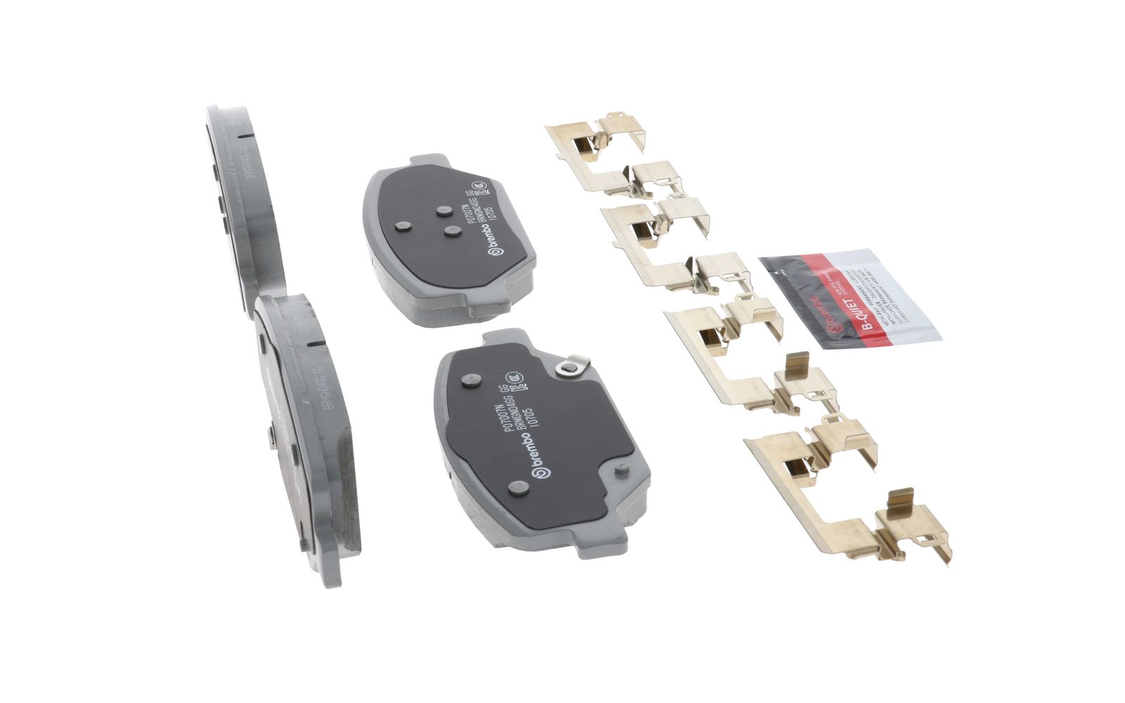 PRIME Ceramic Front Disc Brake Pad Set - P07007N_20