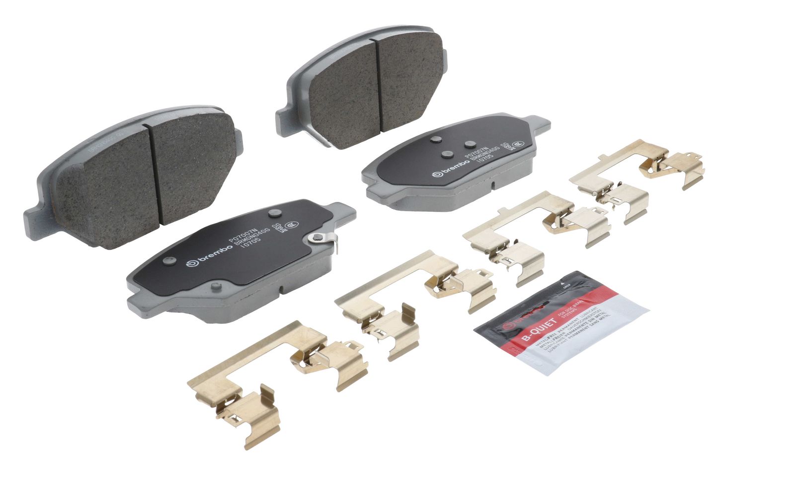 PRIME Ceramic Front Disc Brake Pad Set - P07007N_24