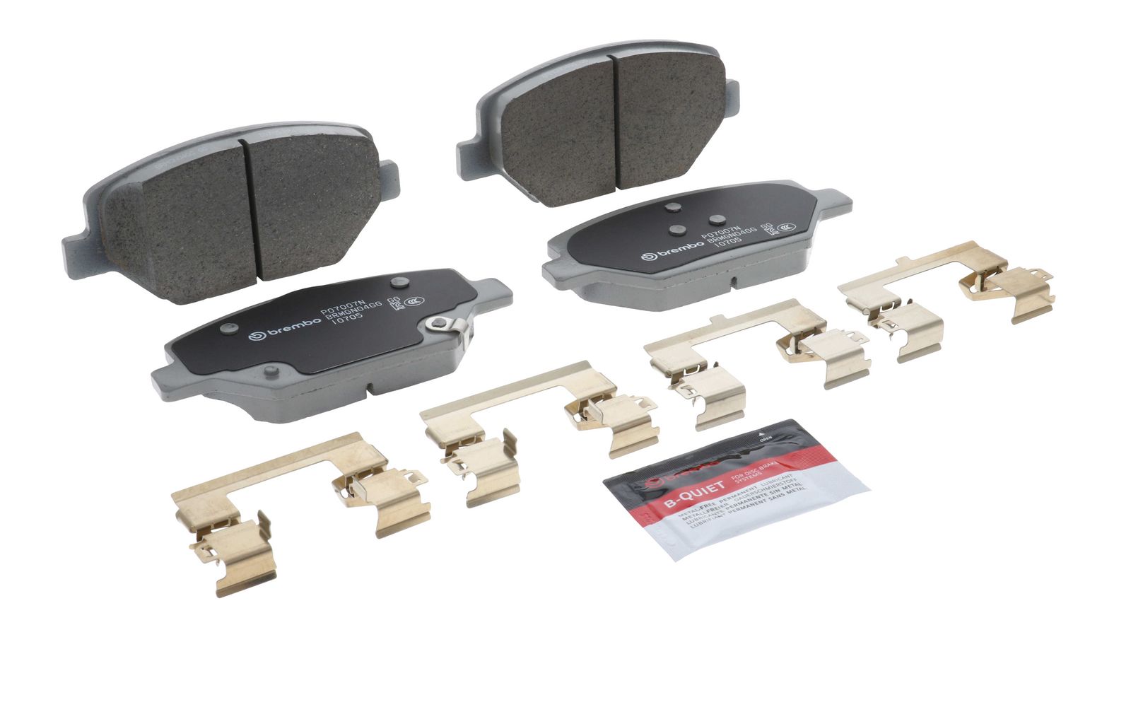 PRIME Ceramic Front Disc Brake Pad Set - P07007N_25