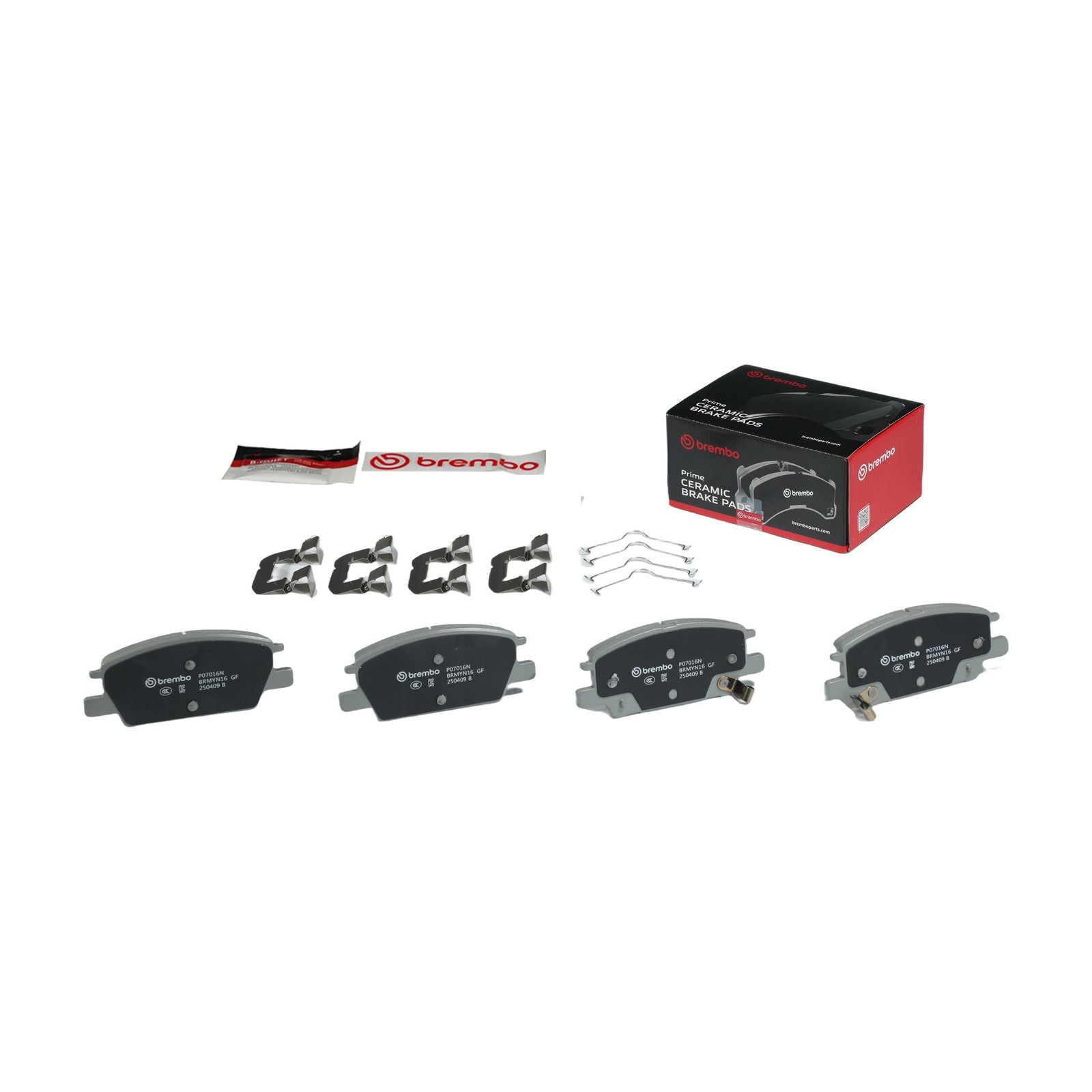 PRIME Ceramic Front Disc Brake Pad Set - P07016N_04