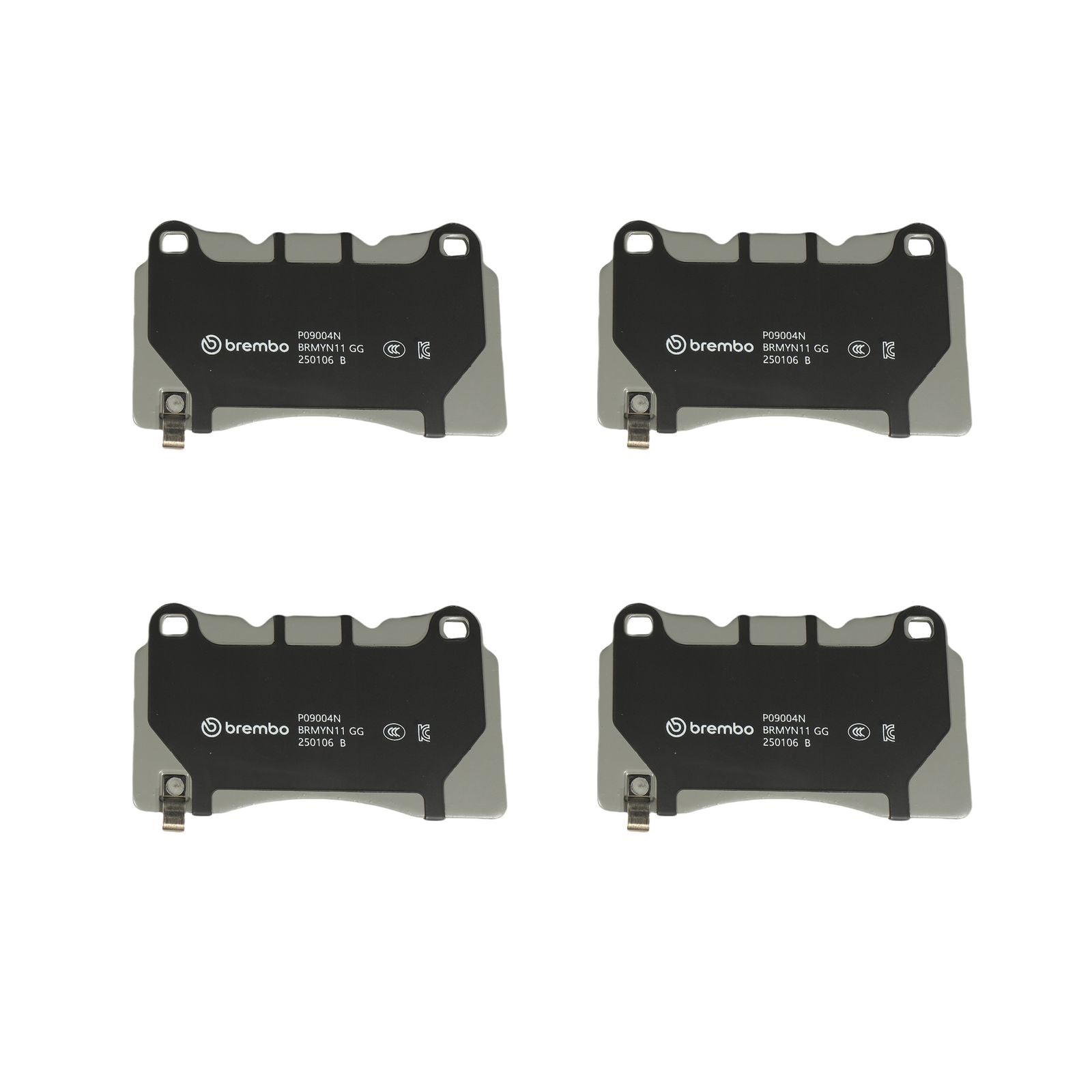 PRIME Ceramic Front Disc Brake Pad Set - P09004N_01