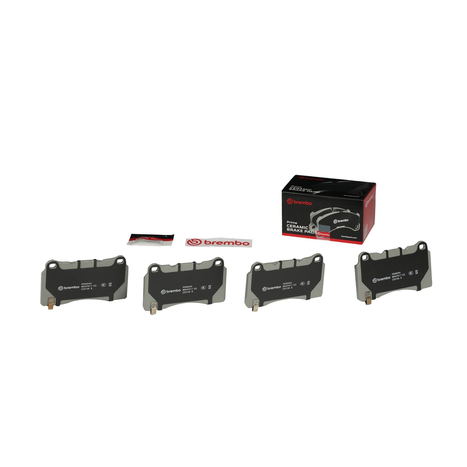 PRIME Ceramic Front Disc Brake Pad Set - P09004N_04