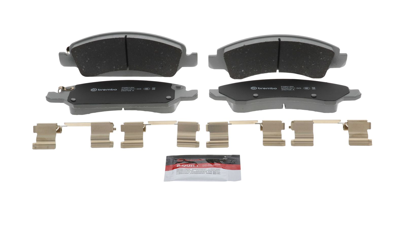 PRIME Ceramic Front Disc Brake Pad Set - P09015N_02