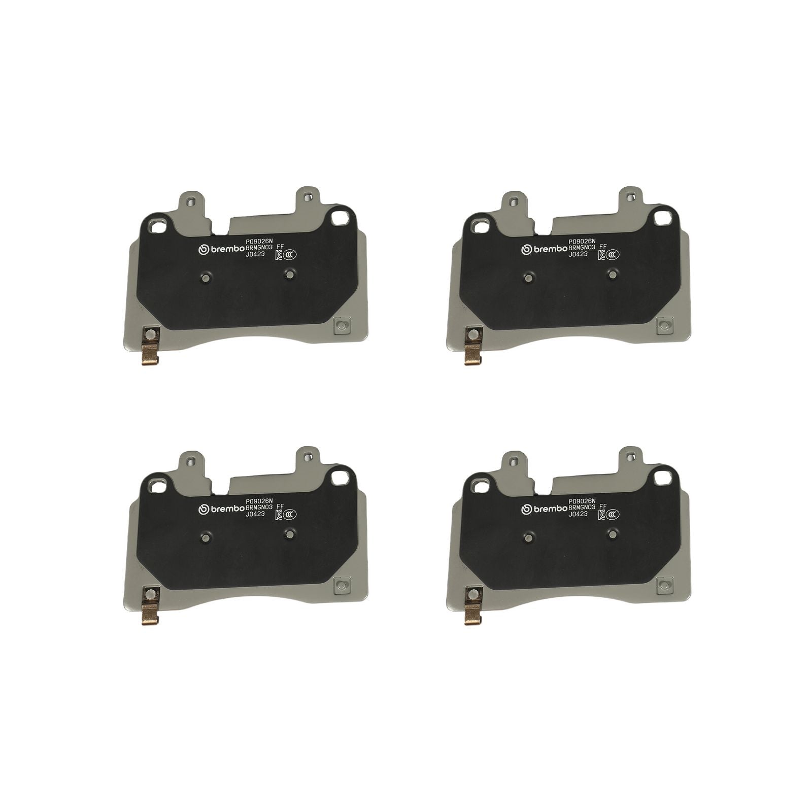 PRIME Ceramic Front Disc Brake Pad Set - P09026N_01