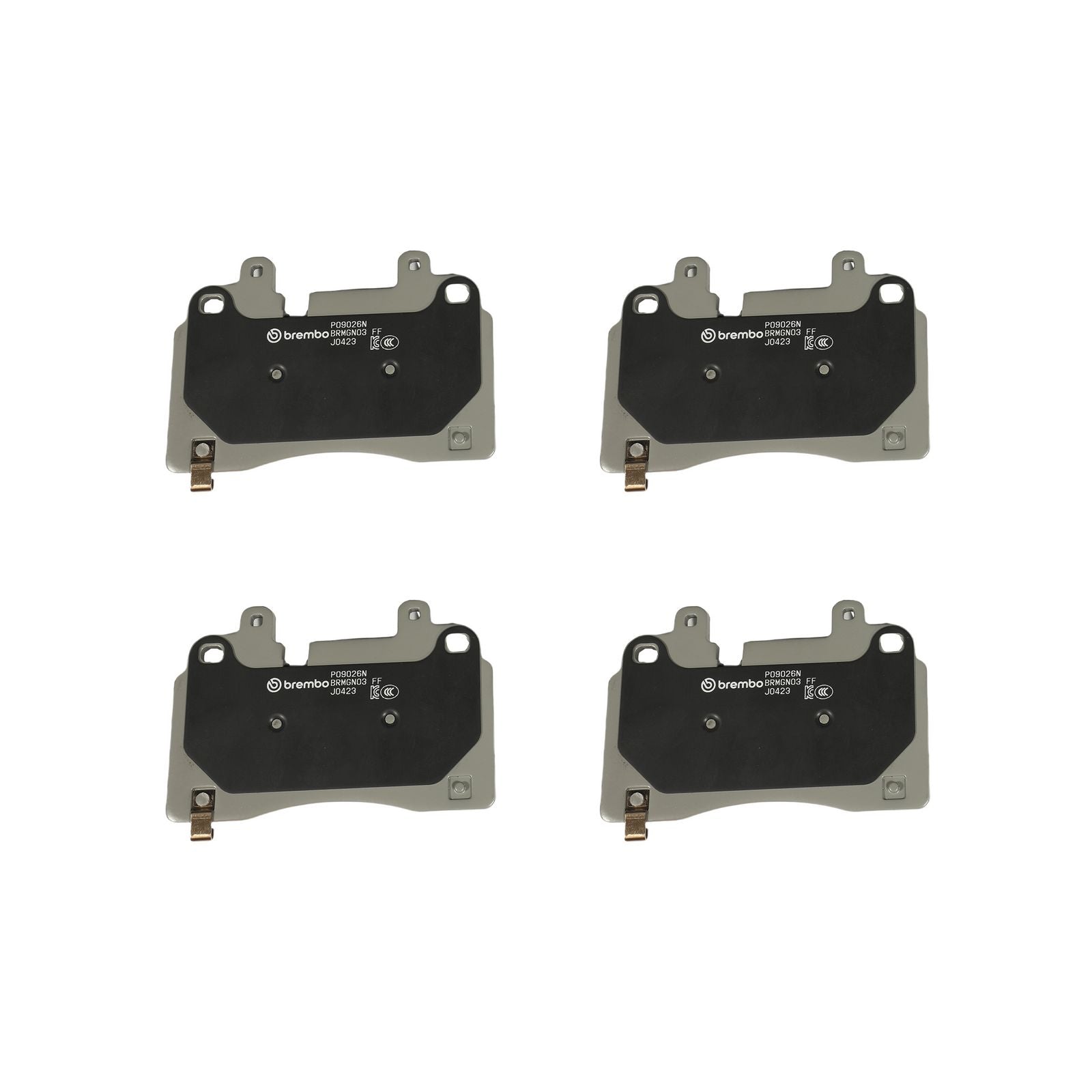 PRIME Ceramic Front Disc Brake Pad Set - P09026N_01
