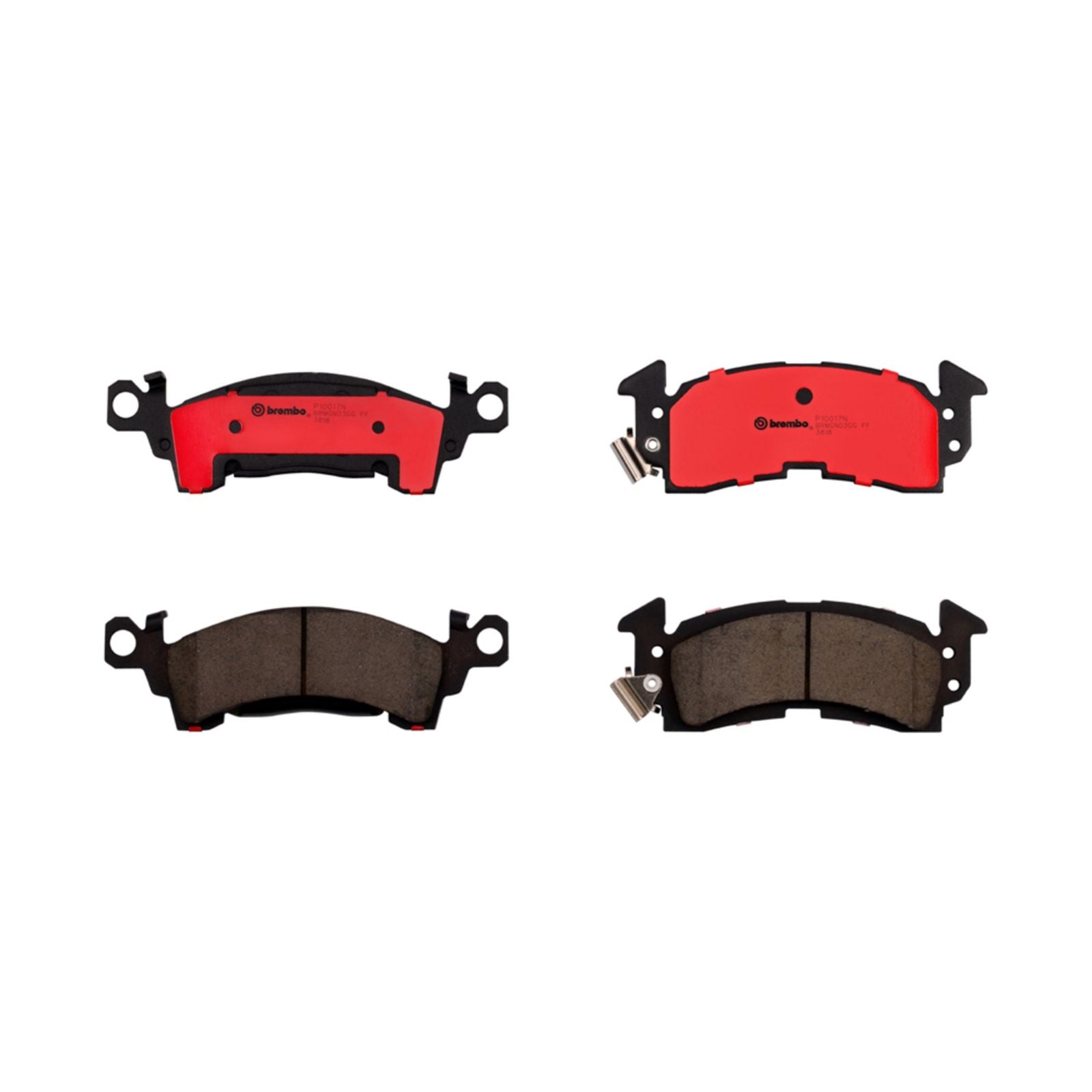 PRIME Ceramic Front Disc Brake Pad Set - P10017N_01