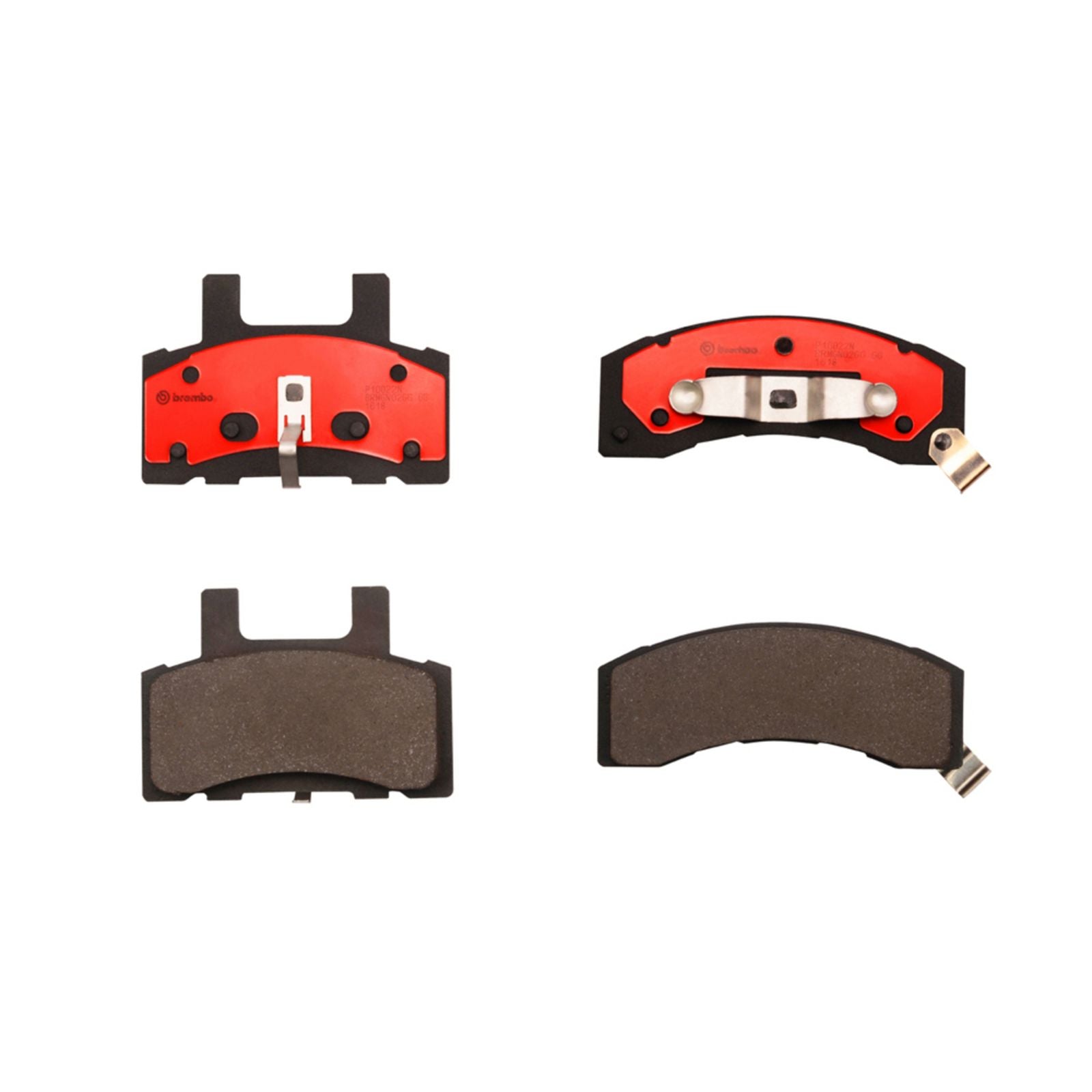 PRIME Ceramic Front Disc Brake Pad Set - P10022N_01