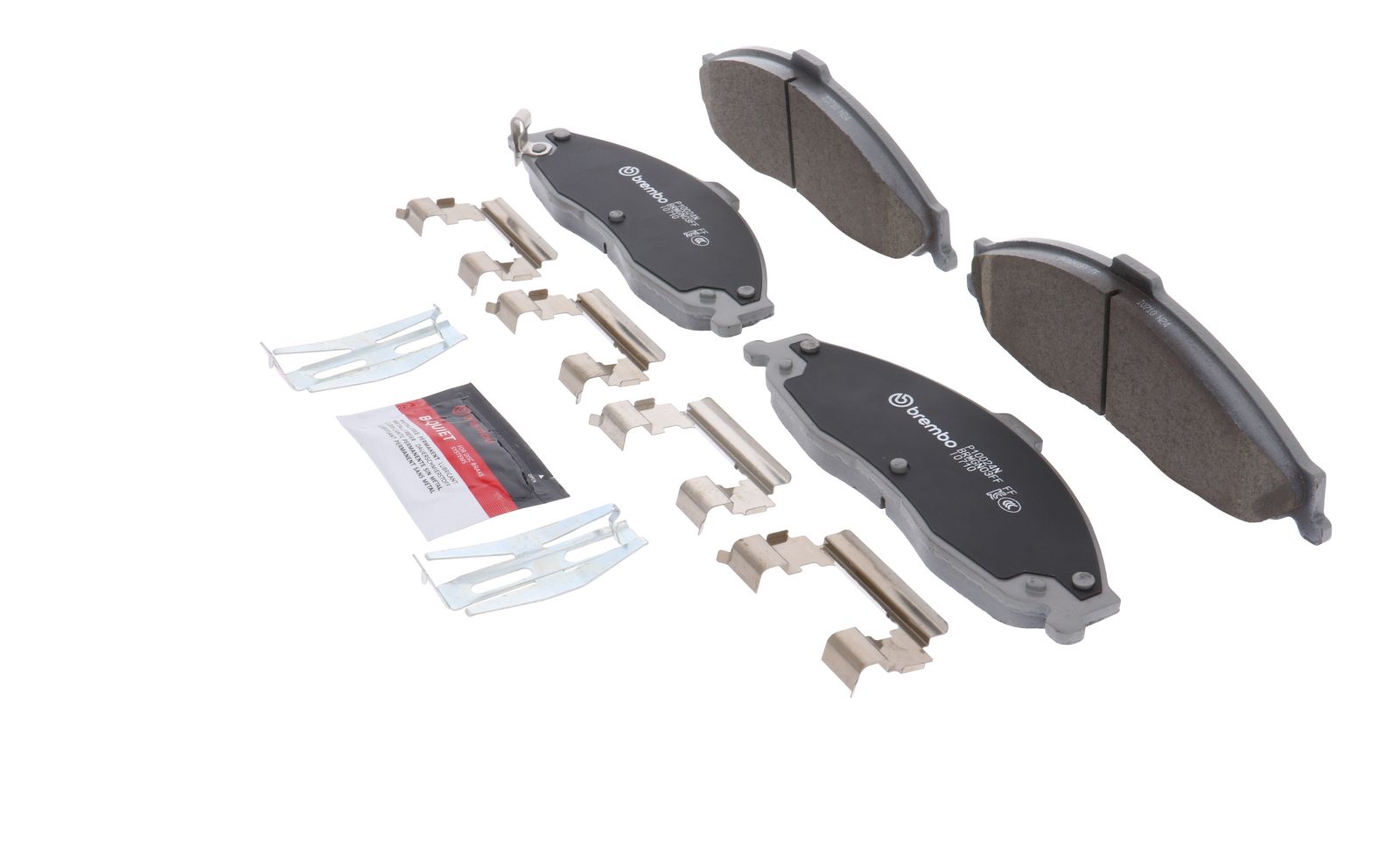 PRIME Ceramic Front Disc Brake Pad Set - P10024N_06