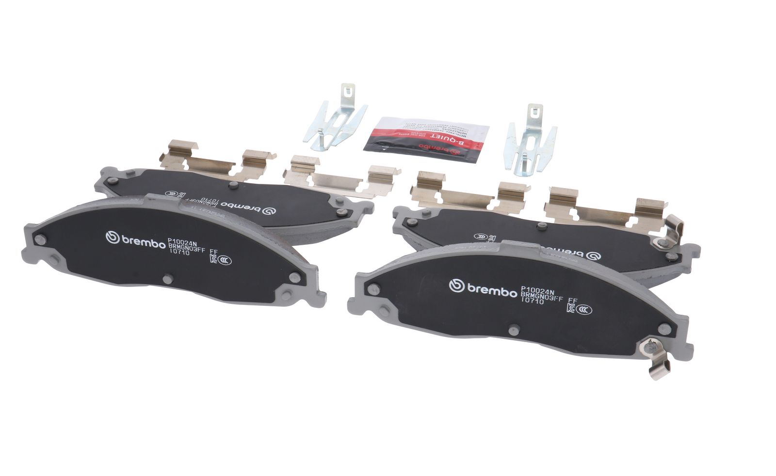 PRIME Ceramic Front Disc Brake Pad Set - P10024N_15