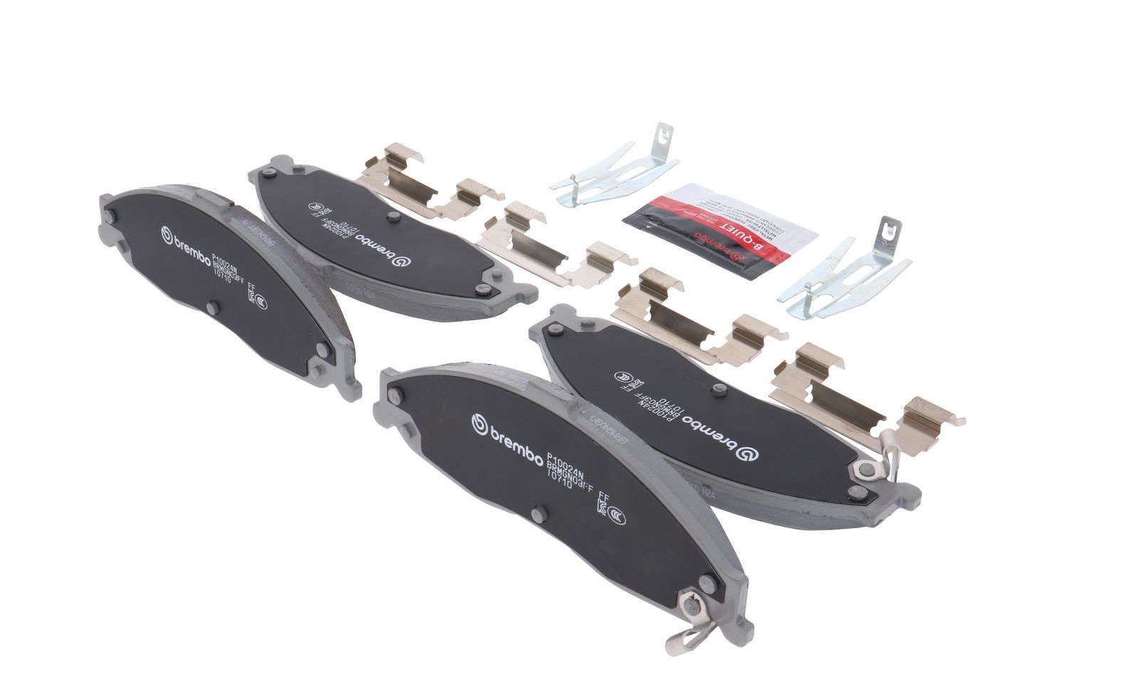 PRIME Ceramic Front Disc Brake Pad Set - P10024N_17