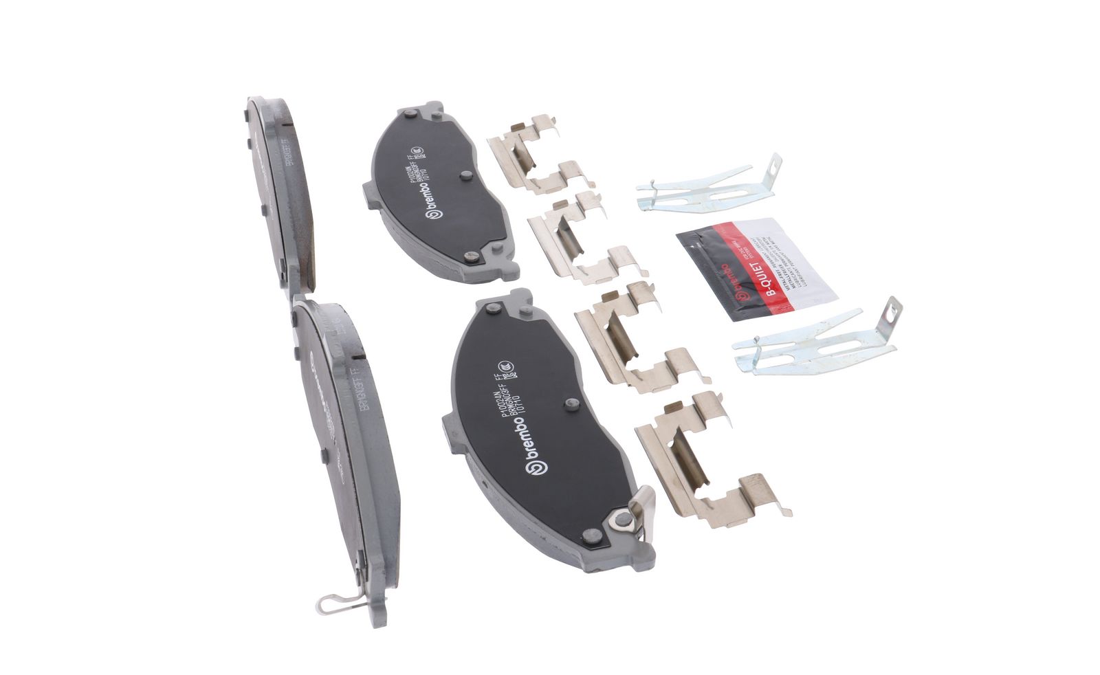 PRIME Ceramic Front Disc Brake Pad Set - P10024N_19