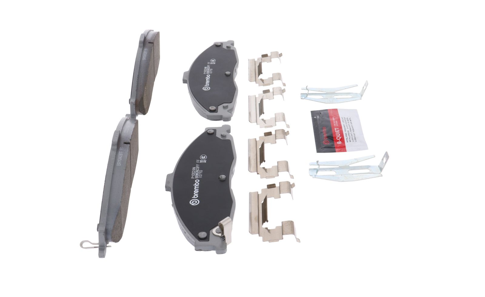 PRIME Ceramic Front Disc Brake Pad Set - P10024N_20
