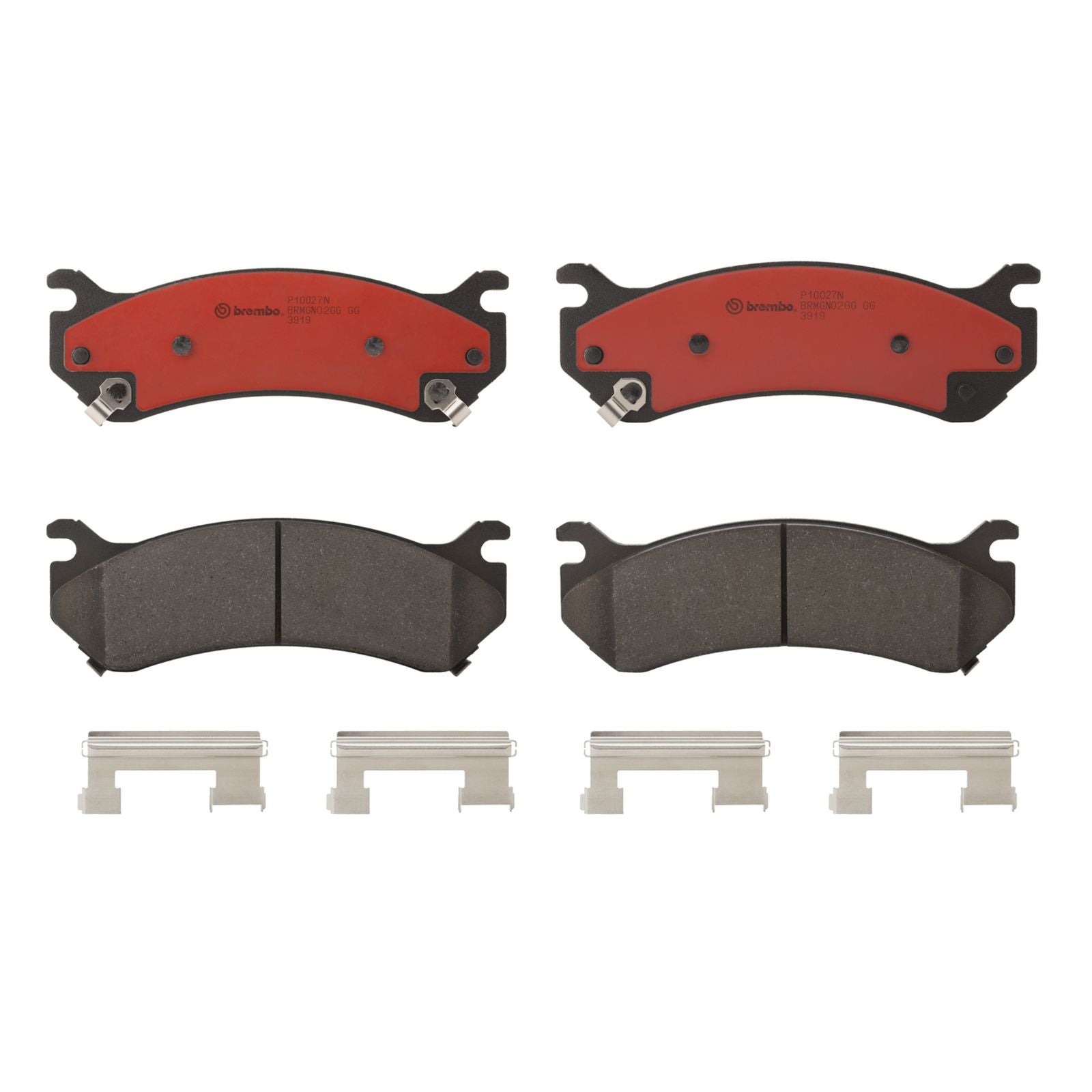 PRIME Ceramic Front Disc Brake Pad Set - P10027N_01