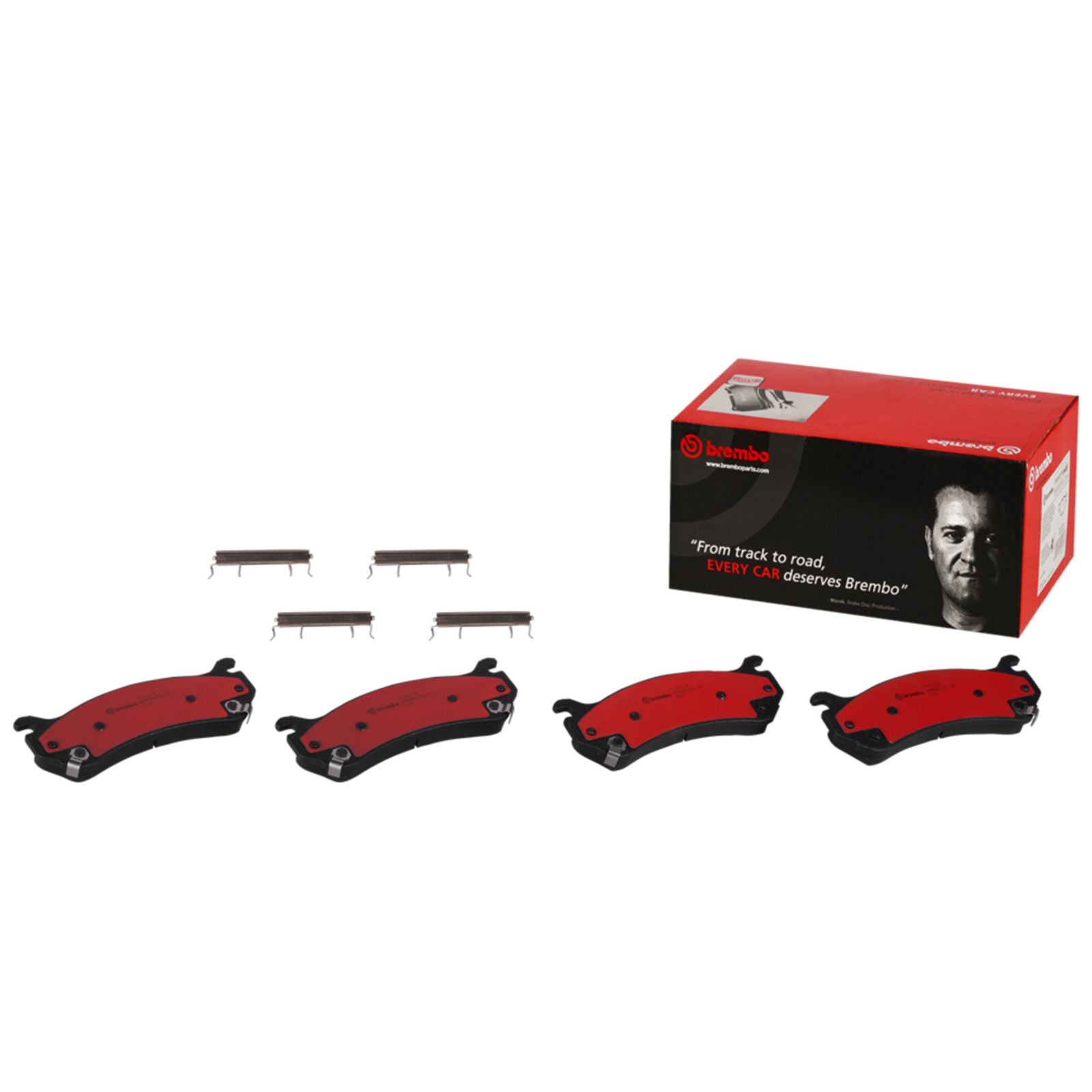 PRIME Ceramic Front Disc Brake Pad Set - P10027N_02