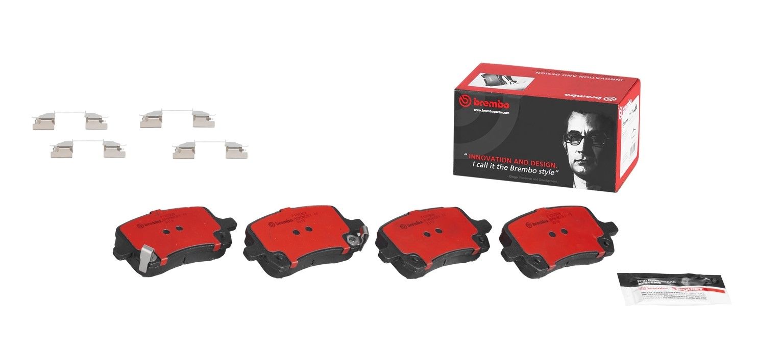 PRIME Ceramic Front Disc Brake Pad Set - P10030N_02