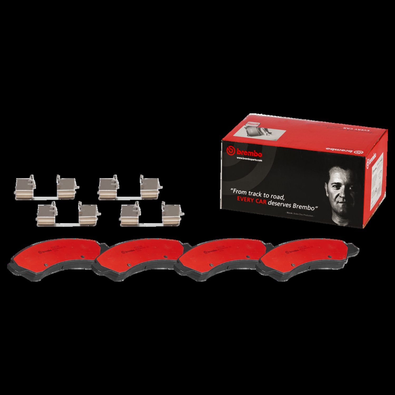 PRIME Ceramic Front Disc Brake Pad Set - P10034N_01