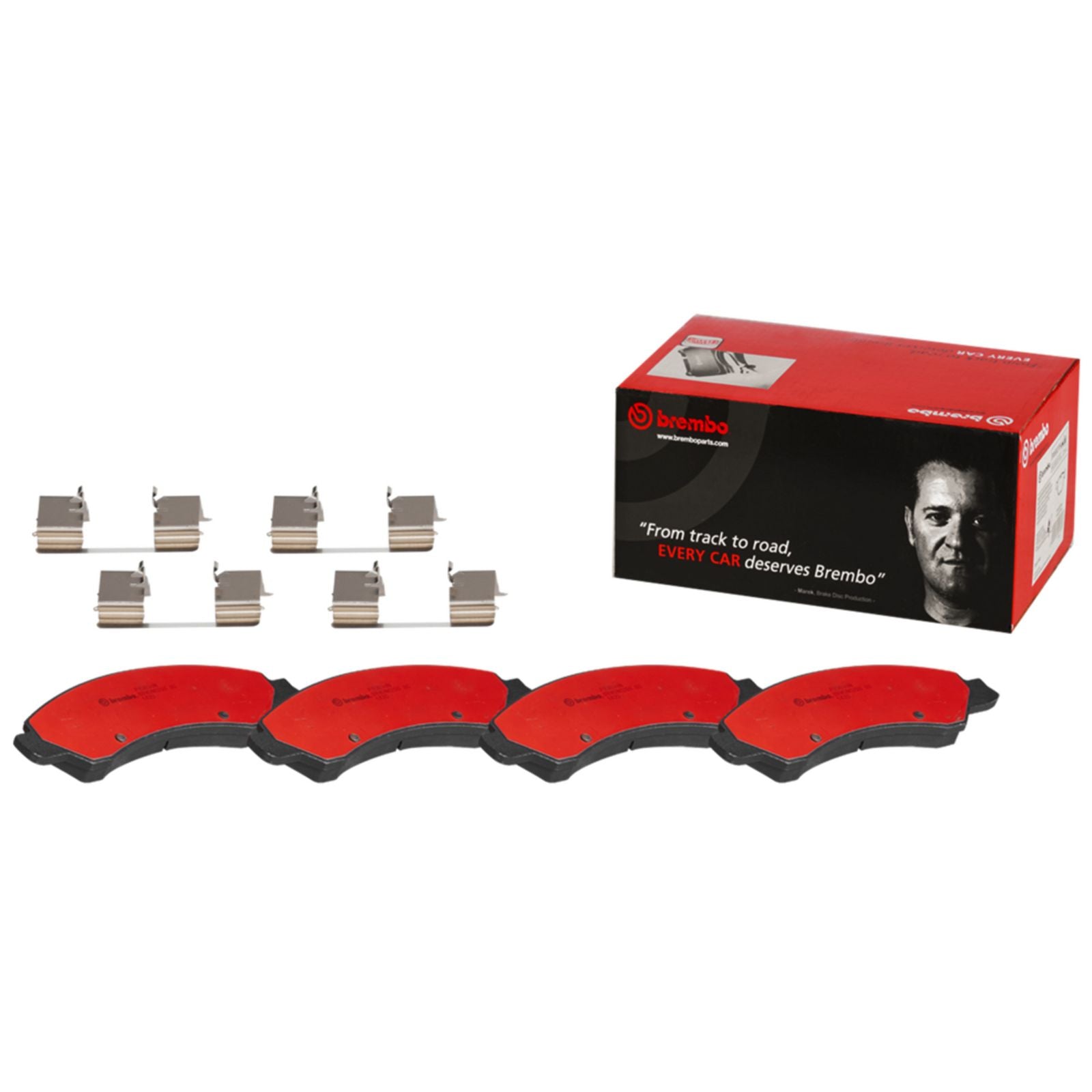 PRIME Ceramic Front Disc Brake Pad Set - P10034N_01