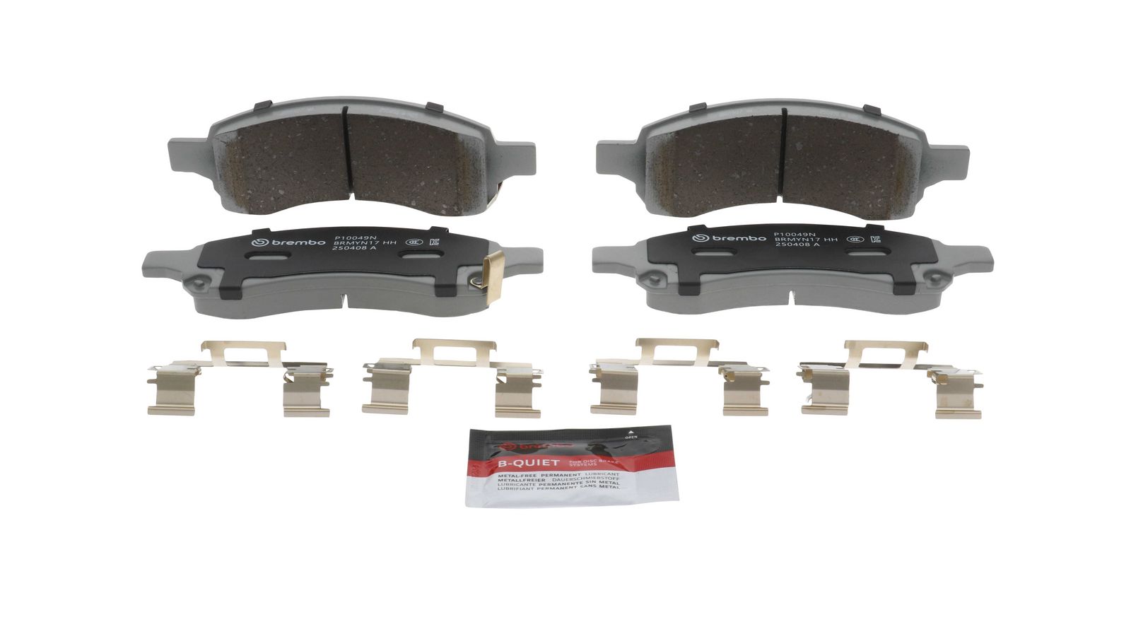 PRIME Ceramic Front Disc Brake Pad Set - P10049N_02