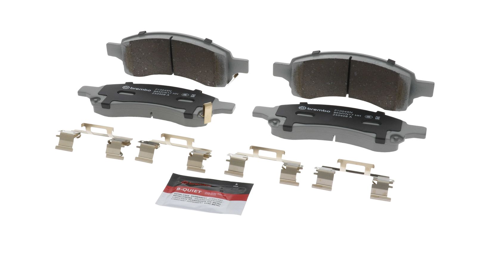 PRIME Ceramic Front Disc Brake Pad Set - P10049N_03