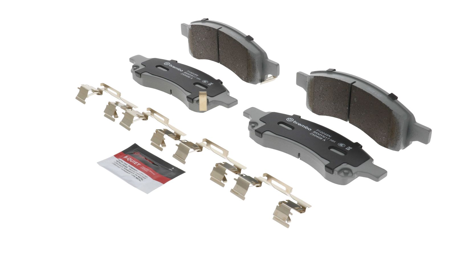 PRIME Ceramic Front Disc Brake Pad Set - P10049N_05