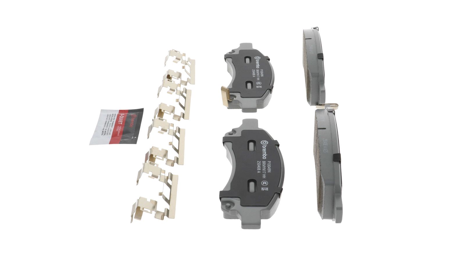 PRIME Ceramic Front Disc Brake Pad Set - P10049N_08