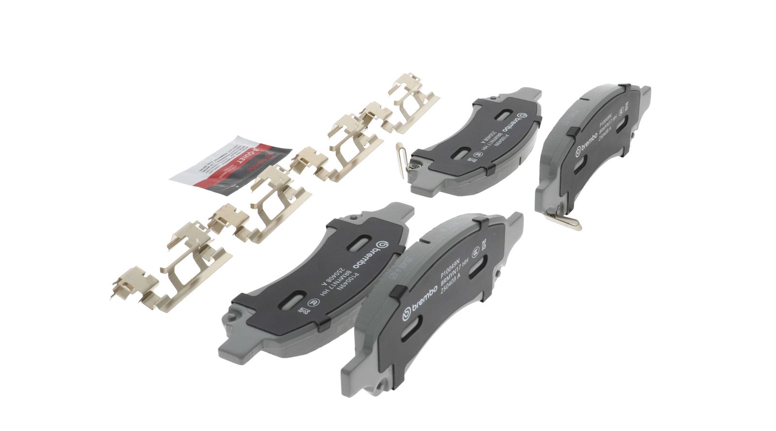 PRIME Ceramic Front Disc Brake Pad Set - P10049N_10