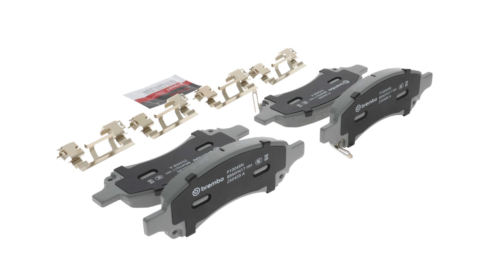 PRIME Ceramic Front Disc Brake Pad Set - P10049N_11