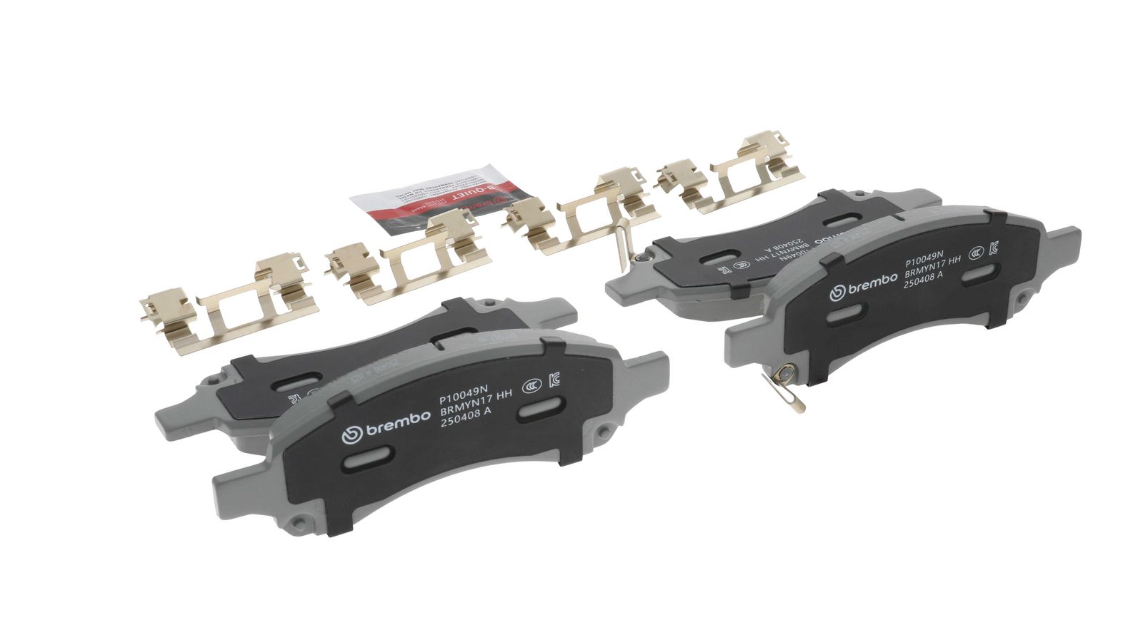 PRIME Ceramic Front Disc Brake Pad Set - P10049N_12
