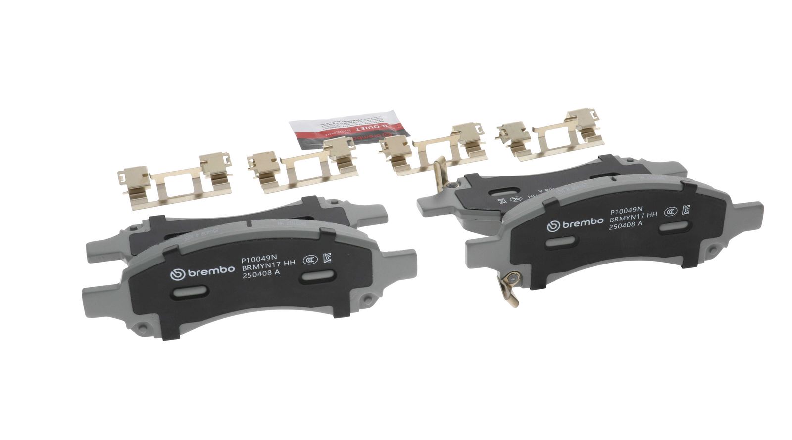 PRIME Ceramic Front Disc Brake Pad Set - P10049N_13
