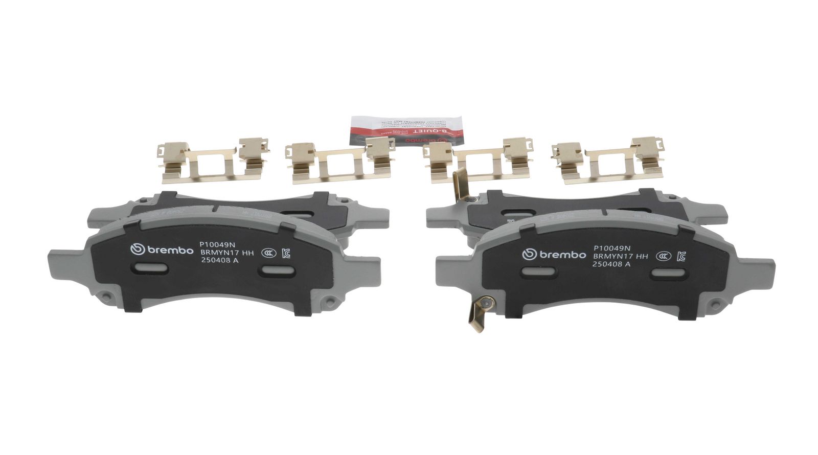 PRIME Ceramic Front Disc Brake Pad Set - P10049N_14