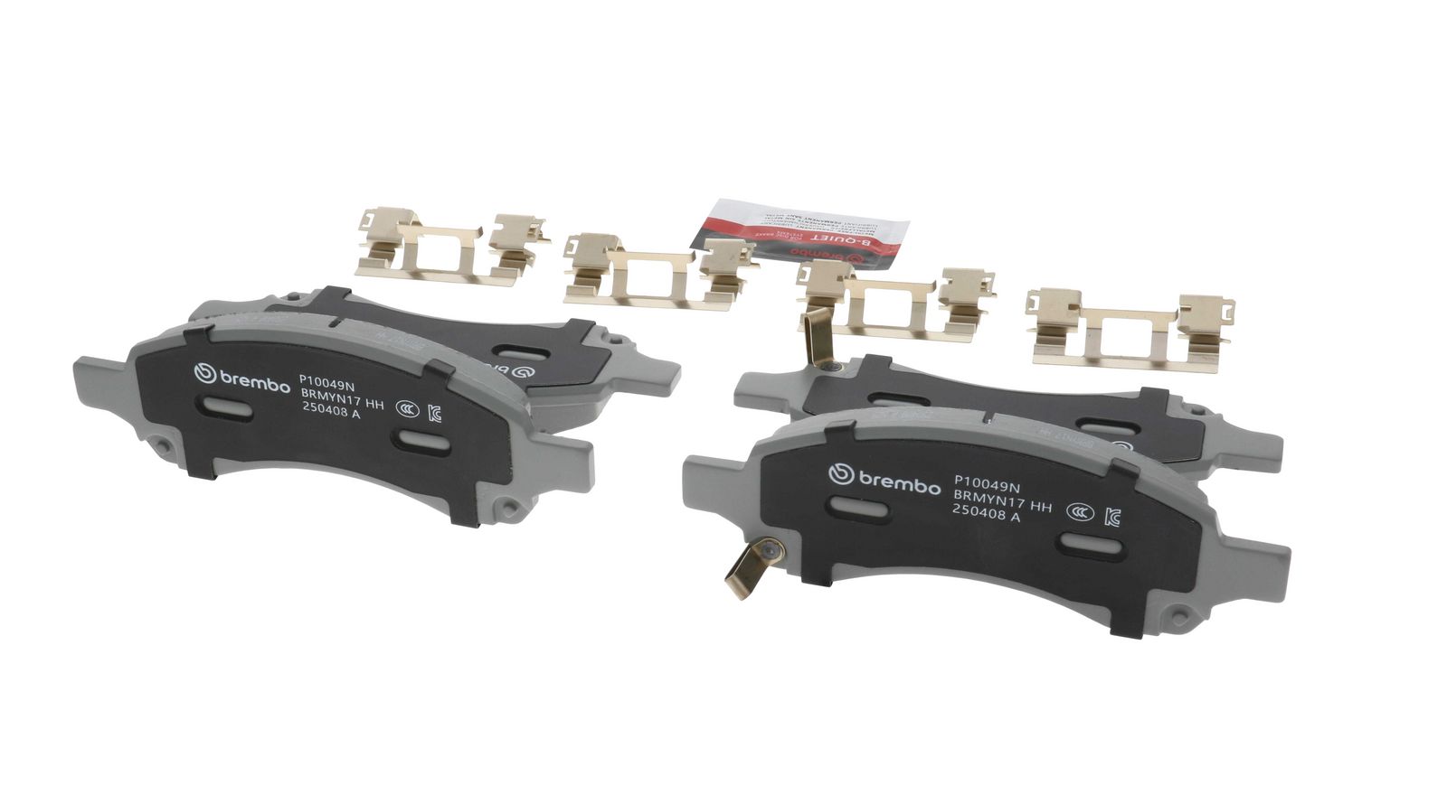 PRIME Ceramic Front Disc Brake Pad Set - P10049N_15
