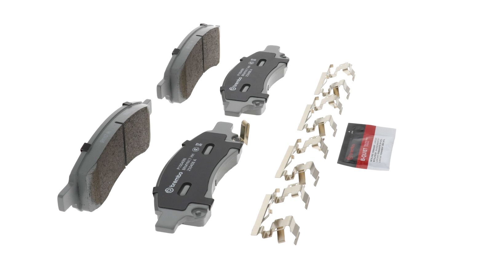 PRIME Ceramic Front Disc Brake Pad Set - P10049N_21