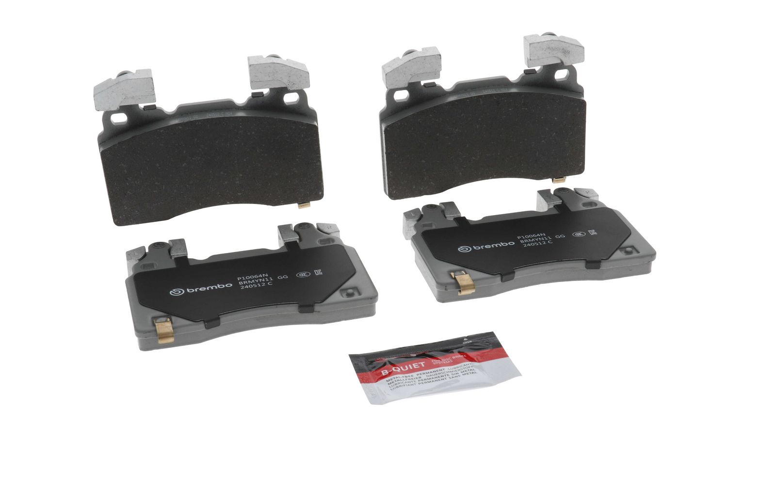 PRIME Ceramic Front Disc Brake Pad Set - P10064N_26